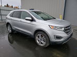 2017 Ford Edge Titanium Silver vin: 2FMPK4K94HBB59184