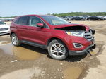 2018 Ford Edge Titanium Maroon vin: 2FMPK4K94JBB80588