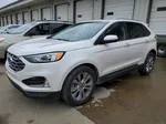 2019 Ford Edge Titanium White vin: 2FMPK4K94KBB36009