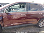 2019 Ford Edge Titanium Maroon vin: 2FMPK4K94KBB68782