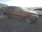 2016 Ford Edge Titanium Red vin: 2FMPK4K95GBB66580