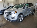 2017 Ford Edge Titanium Silver vin: 2FMPK4K95HBB40823