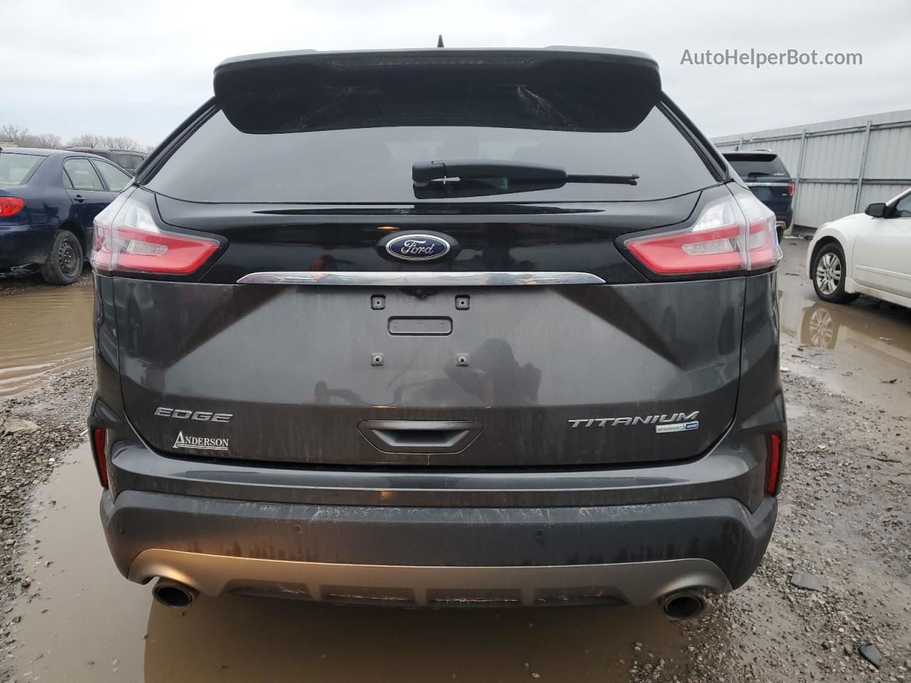 2020 Ford Edge Titanium Gray vin: 2FMPK4K95LBB10861