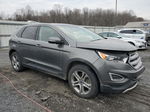 2017 Ford Edge Titanium Серый vin: 2FMPK4K96HBB30494