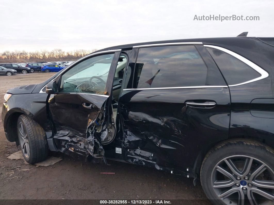 2019 Ford Edge Titanium Black vin: 2FMPK4K96KBB01357