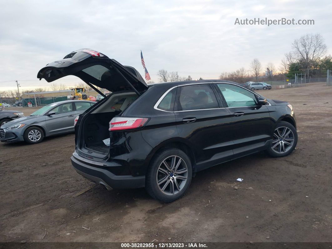 2019 Ford Edge Titanium Black vin: 2FMPK4K96KBB01357