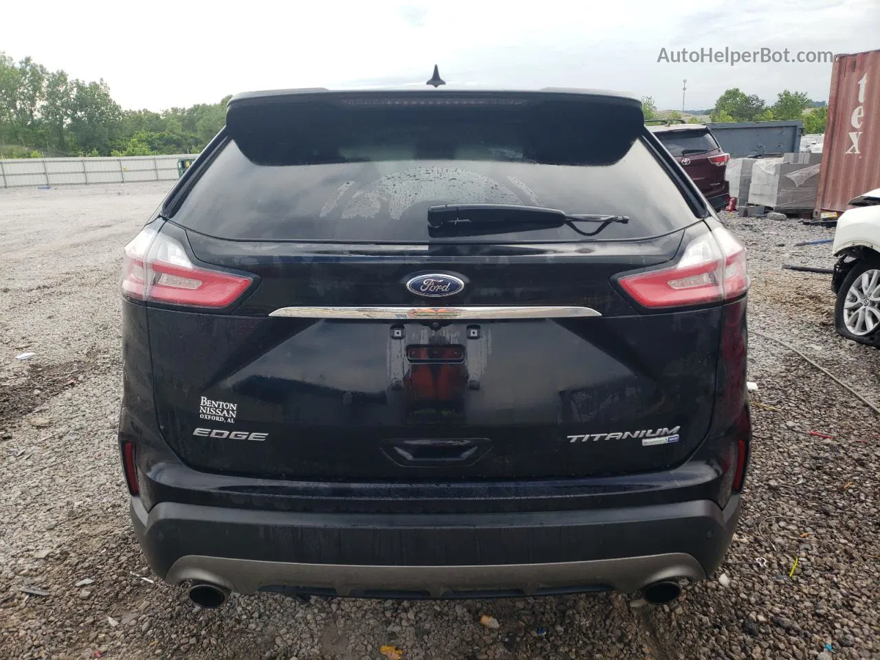 2019 Ford Edge Titanium Black vin: 2FMPK4K96KBC37441