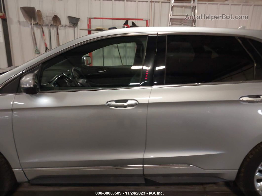 2020 Ford Edge Titanium Silver vin: 2FMPK4K96LBA20005