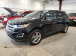 2016 Ford Edge Titanium Черный vin: 2FMPK4K97GBB42832