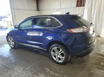 2016 Ford Edge Titanium Blue vin: 2FMPK4K97GBB83350