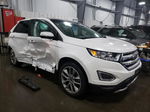 2016 Ford Edge Titanium White vin: 2FMPK4K97GBC65188