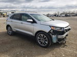 2018 Ford Edge Titanium Silver vin: 2FMPK4K97JBB32762