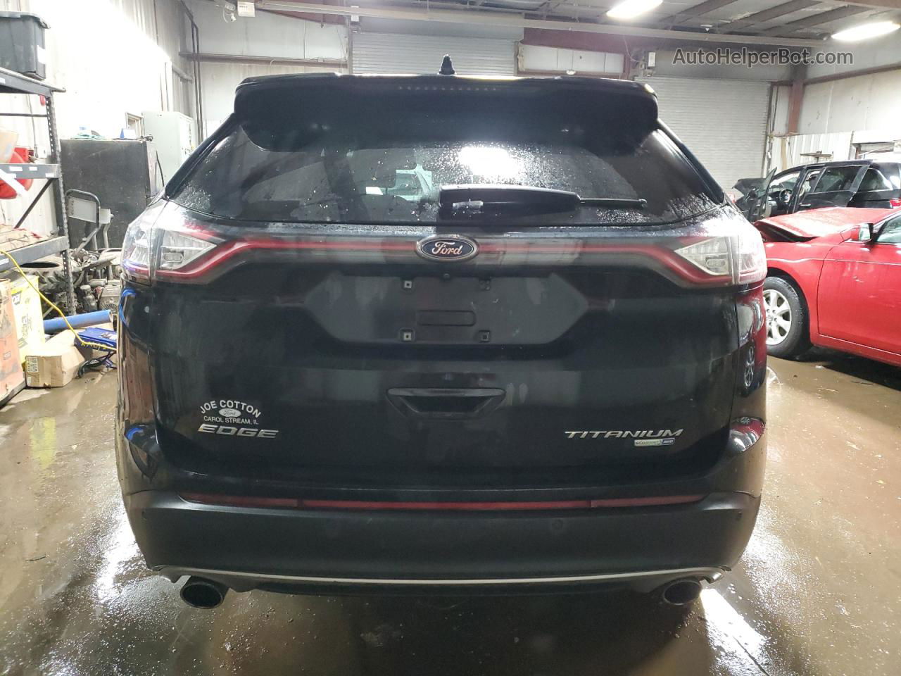 2018 Ford Edge Titanium Black vin: 2FMPK4K97JBC50066