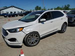 2019 Ford Edge Titanium White vin: 2FMPK4K97KBB04509