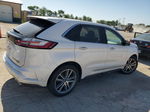 2019 Ford Edge Titanium White vin: 2FMPK4K97KBB04509