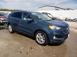 2019 Ford Edge Titanium Blue vin: 2FMPK4K97KBB10522