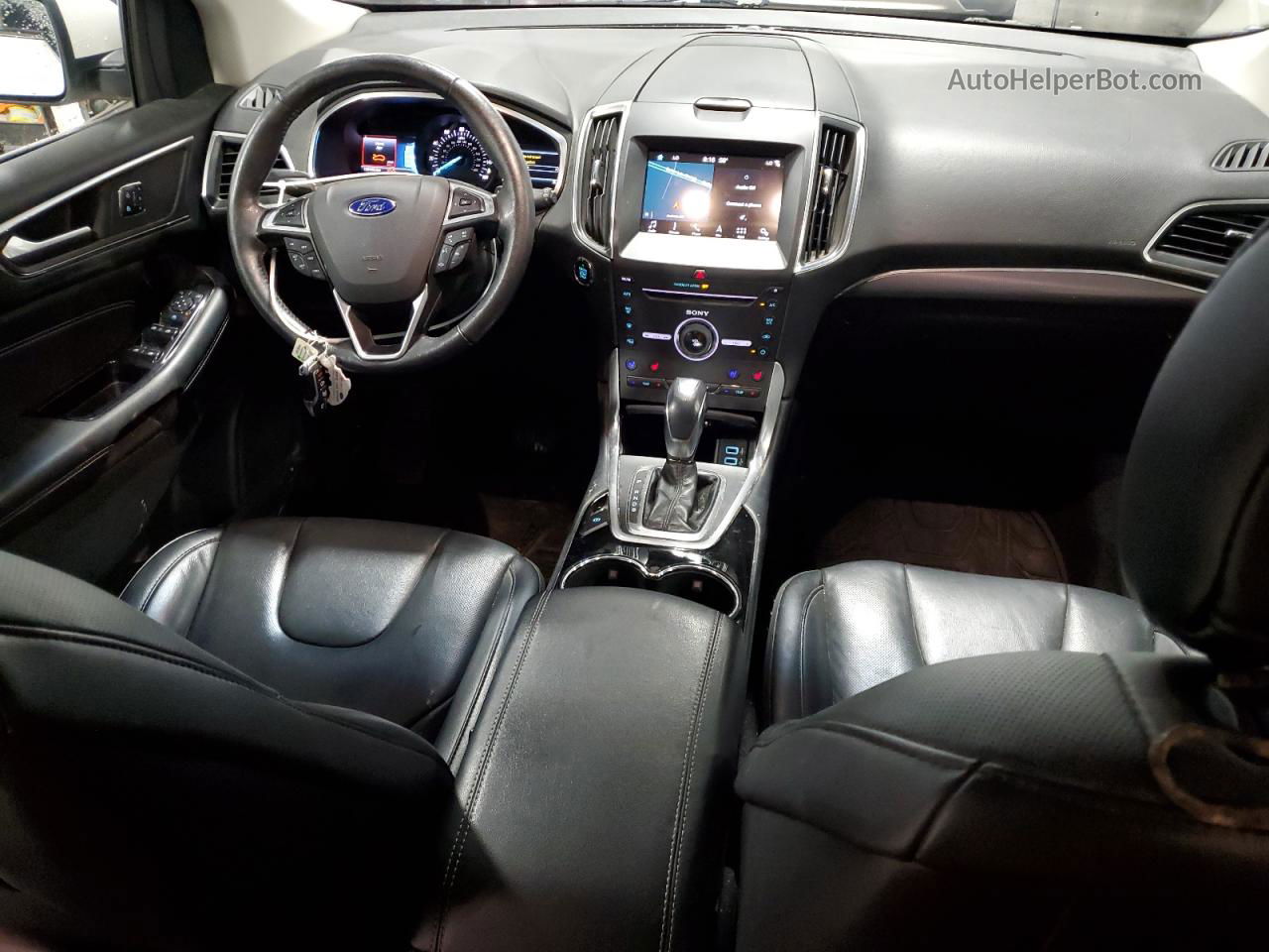 2016 Ford Edge Titanium Белый vin: 2FMPK4K98GBB73040