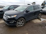 2017 Ford Edge Titanium Черный vin: 2FMPK4K98HBB11834