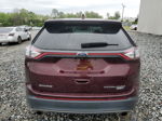 2017 Ford Edge Titanium Burgundy vin: 2FMPK4K98HBB33333