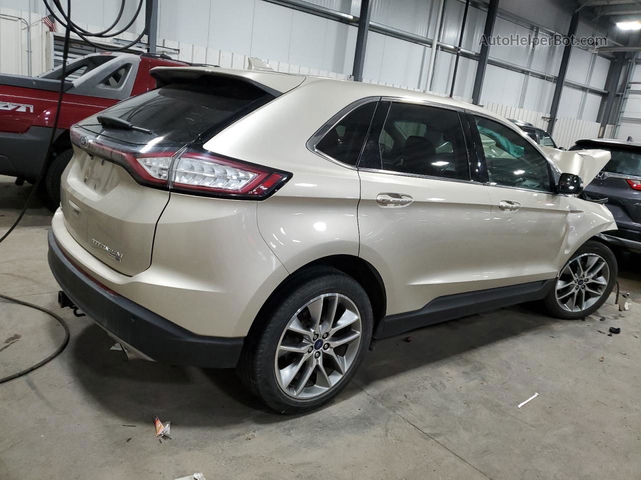 2018 Ford Edge Titanium Gold vin: 2FMPK4K98JBB39820