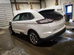 2018 Ford Edge Titanium White vin: 2FMPK4K98JBC39089