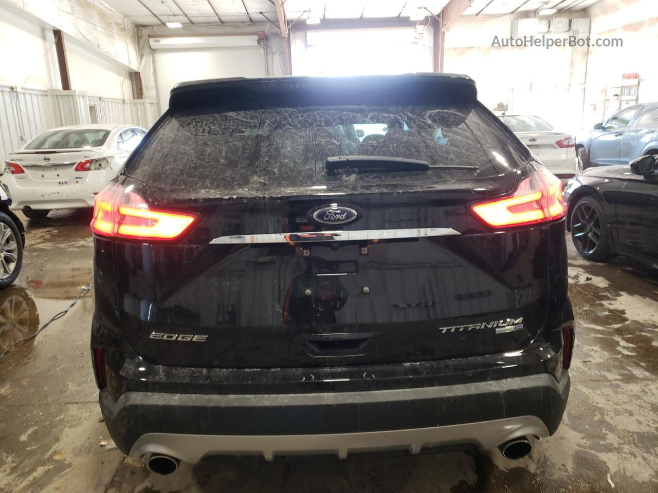 2019 Ford Edge Titanium Black vin: 2FMPK4K98KBB35848