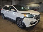 2019 Ford Edge Titanium Белый vin: 2FMPK4K98KBB65979