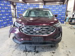 2020 Ford Edge Titanium Burgundy vin: 2FMPK4K98LBA07403