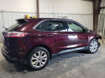 2020 Ford Edge Titanium Burgundy vin: 2FMPK4K98LBA07403