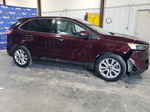 2020 Ford Edge Titanium Burgundy vin: 2FMPK4K98LBA07403