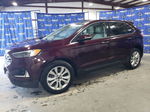 2020 Ford Edge Titanium Burgundy vin: 2FMPK4K98LBA07403