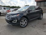 2016 Ford Edge Titanium Черный vin: 2FMPK4K99GBB50401