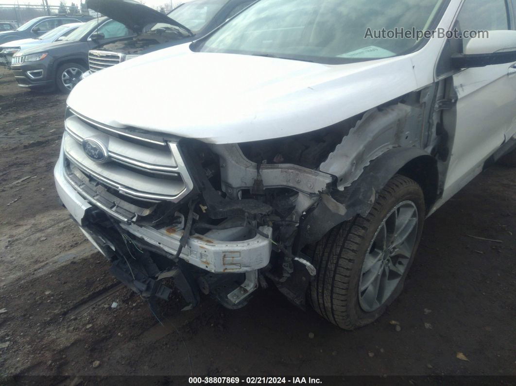 2016 Ford Edge Titanium Белый vin: 2FMPK4K99GBB93149