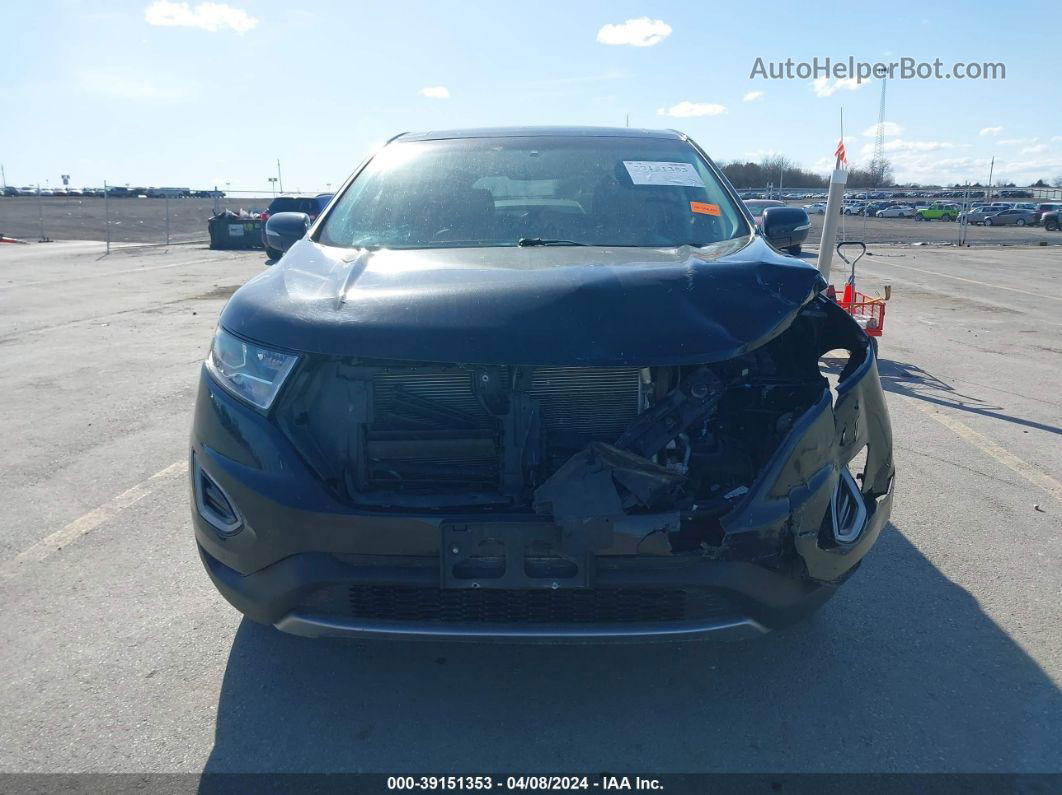 2017 Ford Edge Titanium Black vin: 2FMPK4K99HBB28349