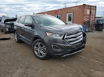 2017 Ford Edge Titanium Gray vin: 2FMPK4K99HBB57592