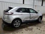 2017 Ford Edge Titanium Silver vin: 2FMPK4K99HBB57611