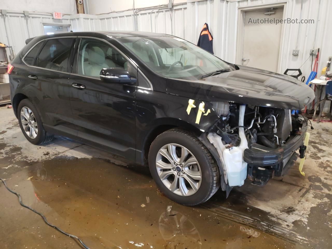 2019 Ford Edge Titanium Black vin: 2FMPK4K99KBB57339