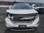 2015 Ford Edge Titanium White vin: 2FMPK4K9XFBB14876