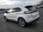 2015 Ford Edge Titanium White vin: 2FMPK4K9XFBB14876