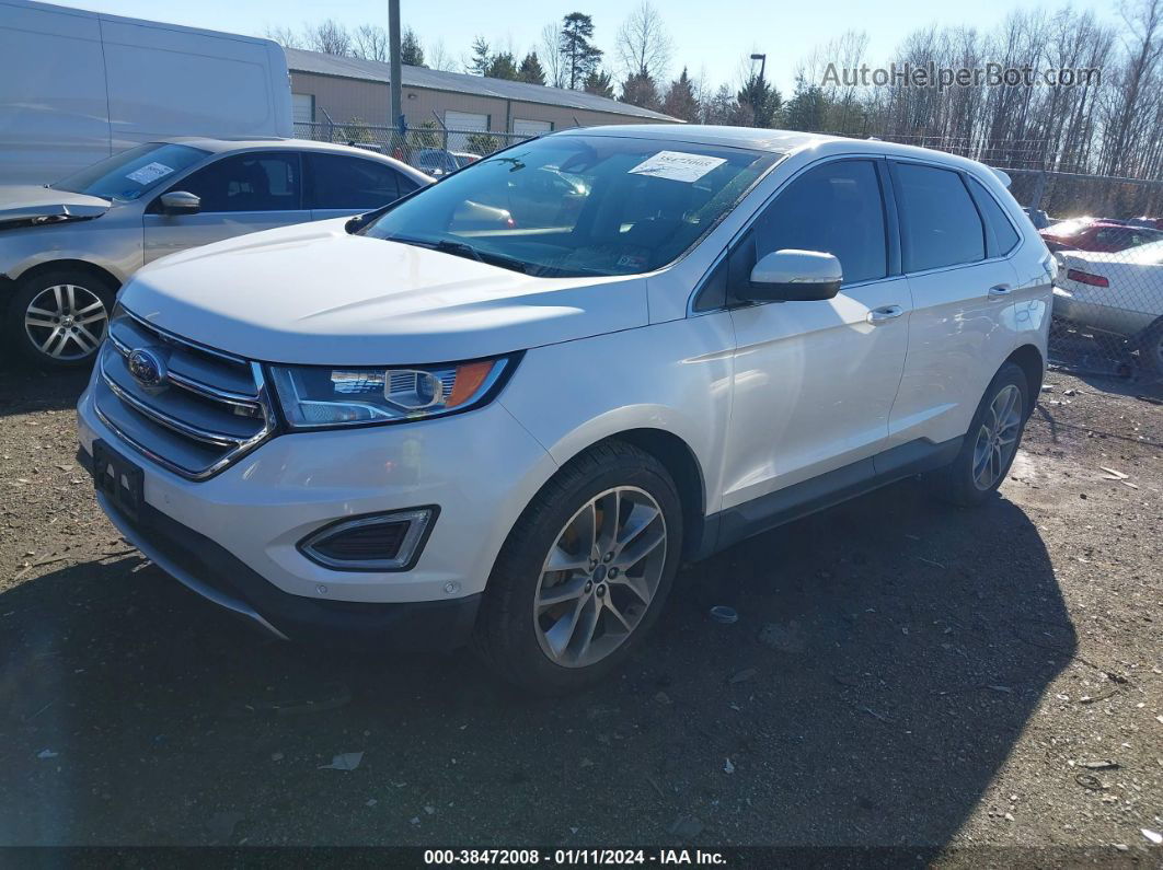 2016 Ford Edge Titanium Black vin: 2FMPK4K9XGBB32652