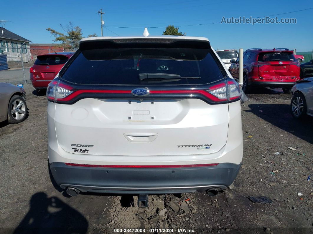 2016 Ford Edge Titanium Black vin: 2FMPK4K9XGBB32652