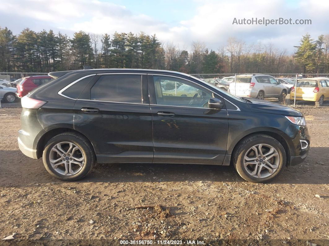 2016 Ford Edge Titanium Black vin: 2FMPK4K9XGBB83410