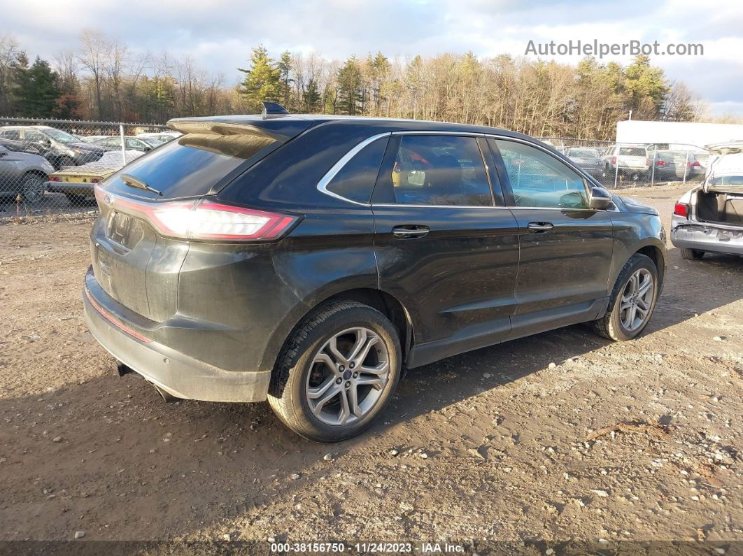 2016 Ford Edge Titanium Black vin: 2FMPK4K9XGBB83410