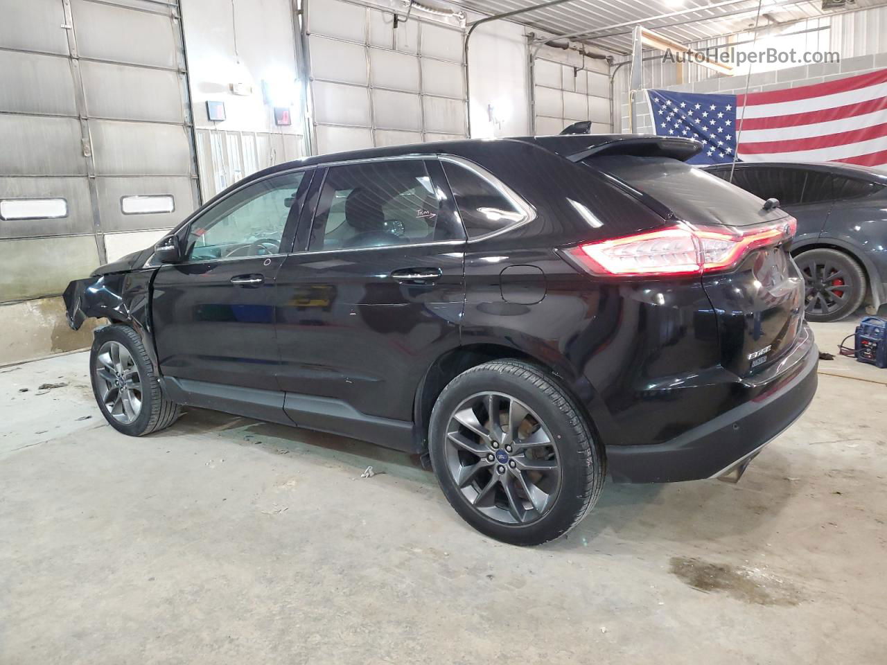 2017 Ford Edge Titanium Black vin: 2FMPK4K9XHBB04402