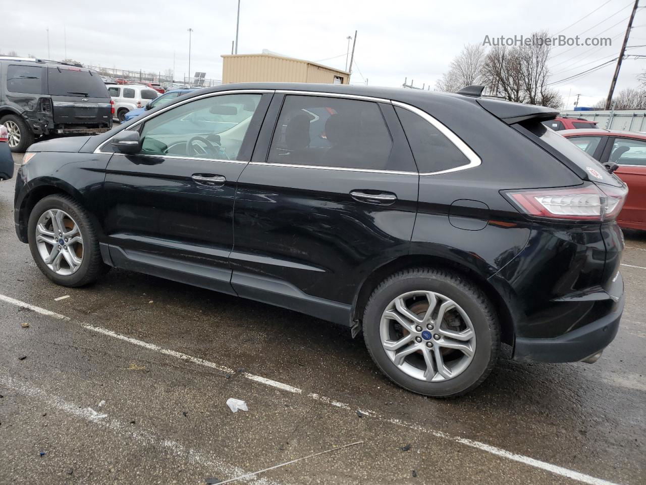 2018 Ford Edge Titanium Black vin: 2FMPK4K9XJBB41102