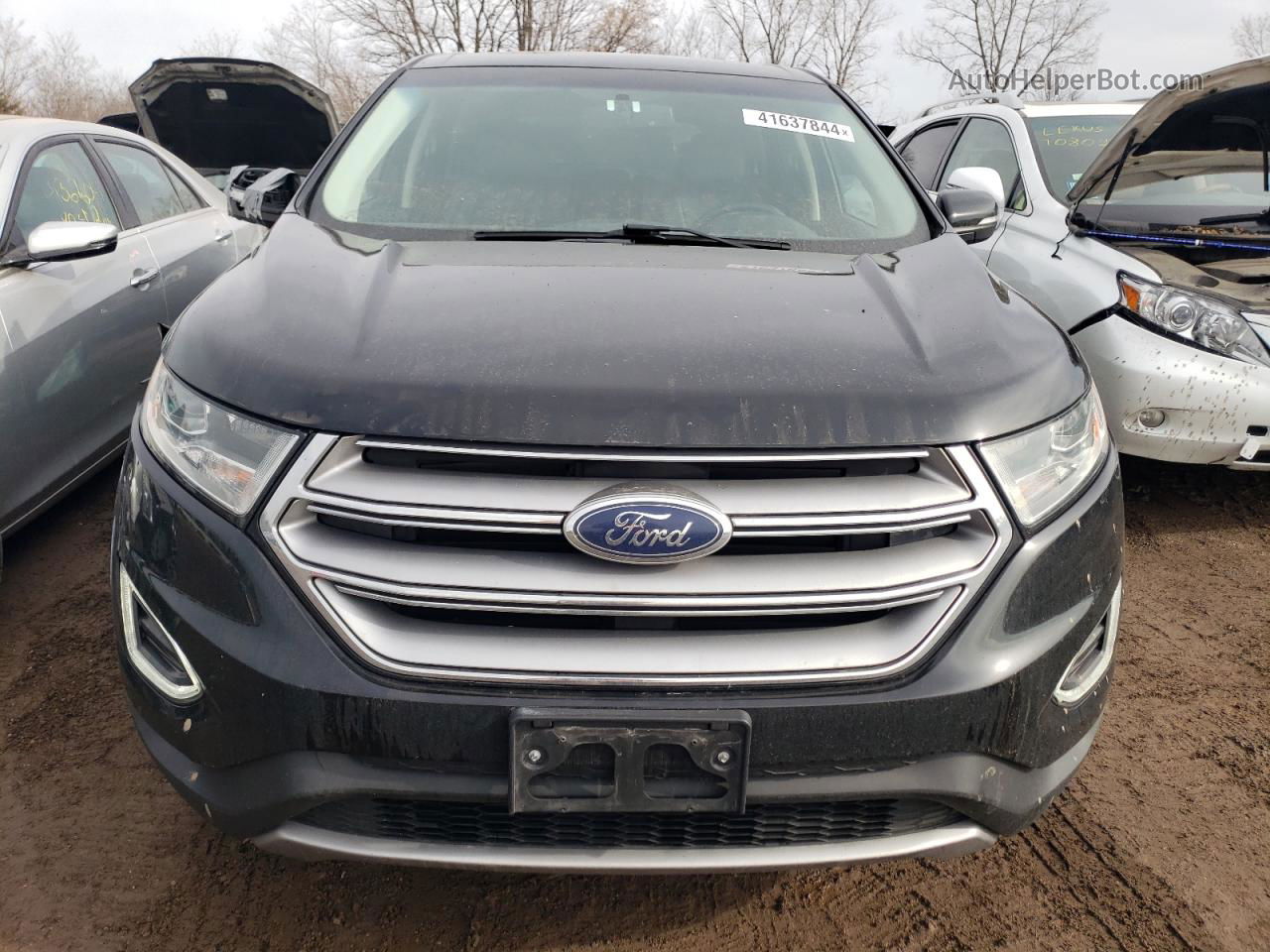 2018 Ford Edge Titanium Black vin: 2FMPK4K9XJBB44730