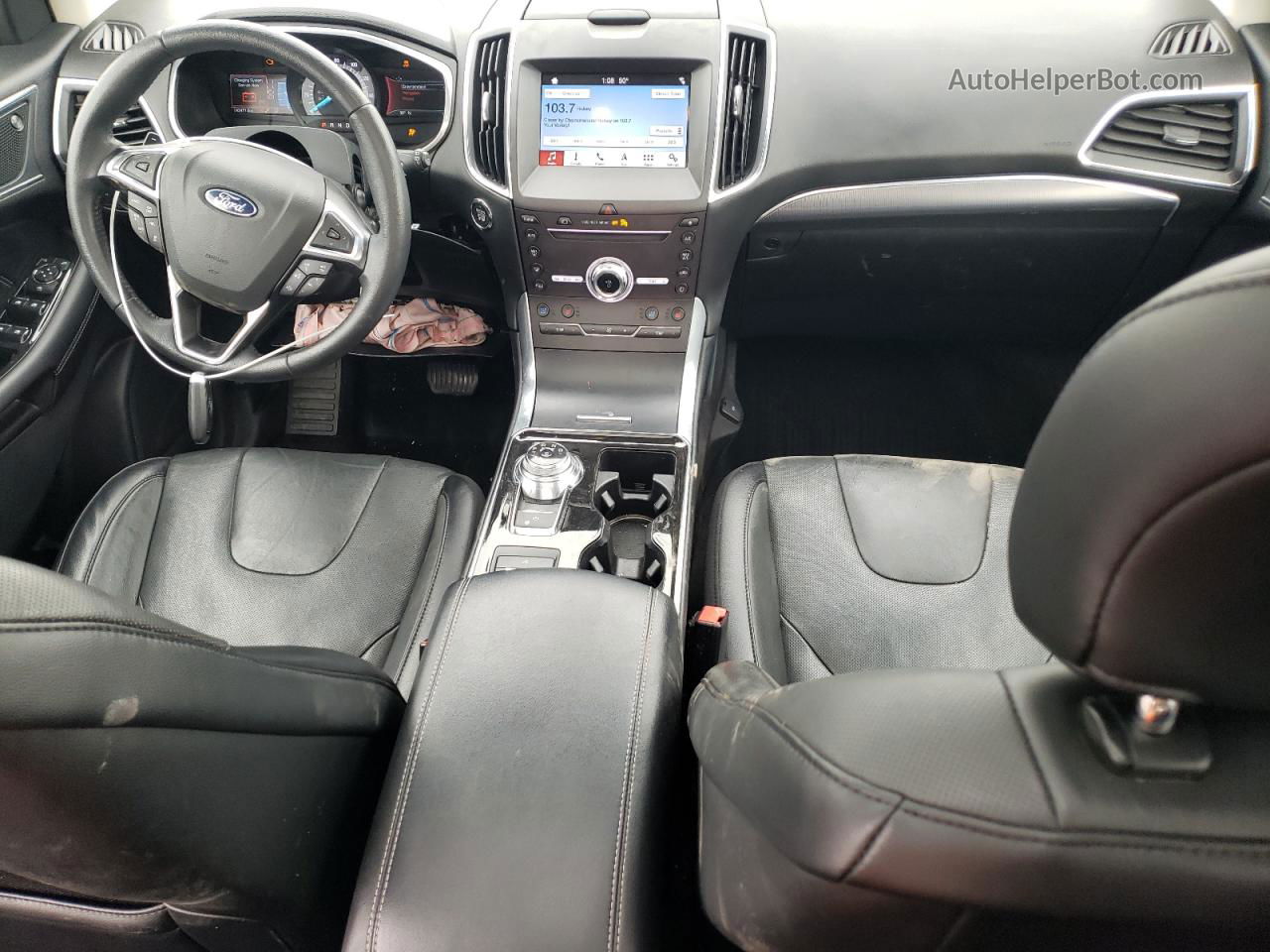 2019 Ford Edge Titanium White vin: 2FMPK4K9XKBB02253