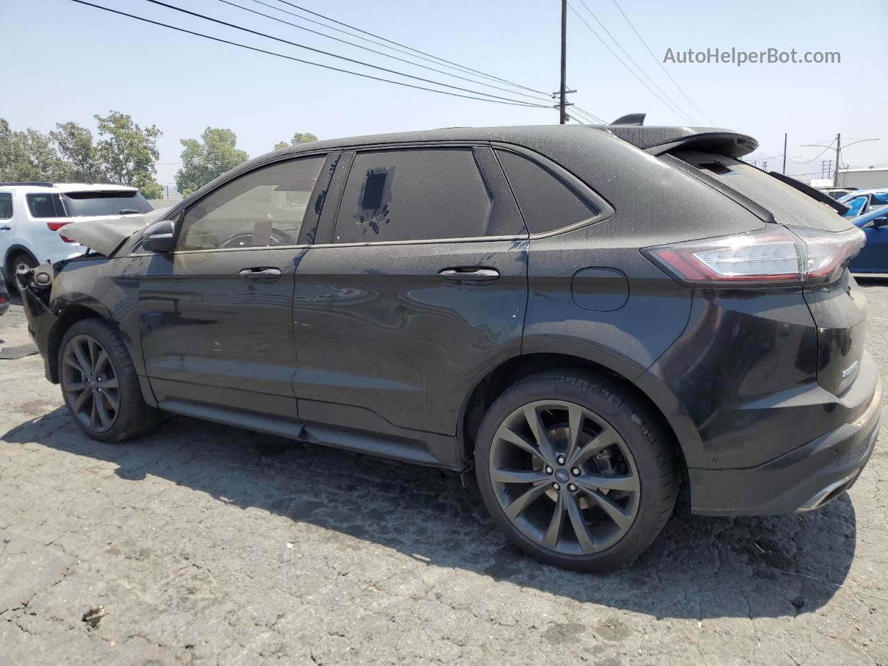 2015 Ford Edge Sport Black vin: 2FMTK3AP1FBB60914