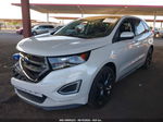 2015 Ford Edge Sport White vin: 2FMTK3AP3FBB96927