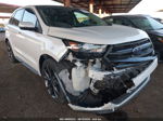 2015 Ford Edge Sport White vin: 2FMTK3AP3FBB96927